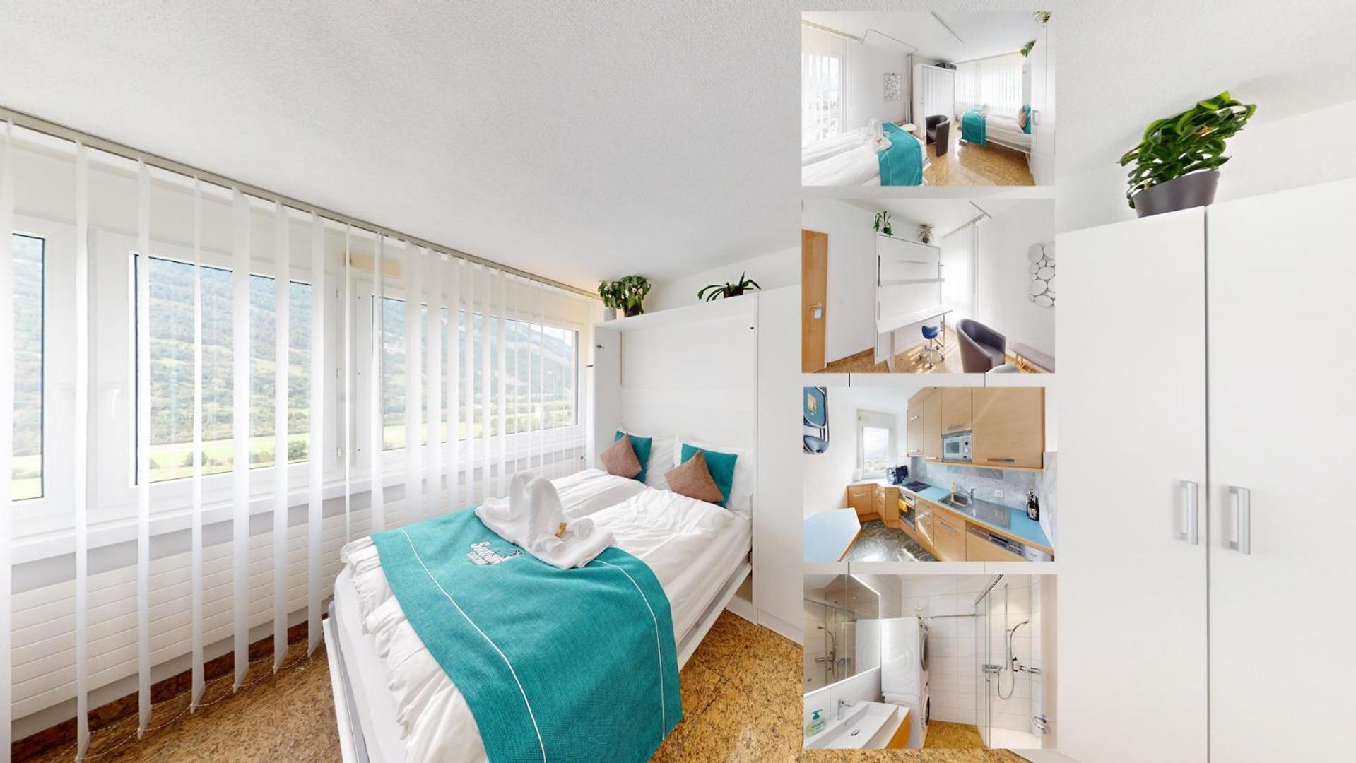 Ueber Den Daecher Von Chur Appartement Buitenkant foto